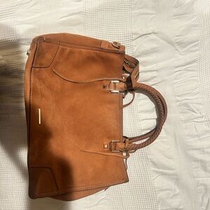 Elegant Brown Leather Handbag
